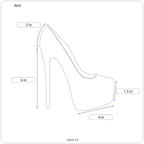AMI Clubwear RED HEART Colorful Stiletto Platforms Ultra High Heel Shoes Sz 8.5 - Picture 16 of 16